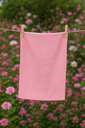 100% Cotton muslin plain pink fabric