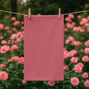 100% Cotton poplin plain pink fabric